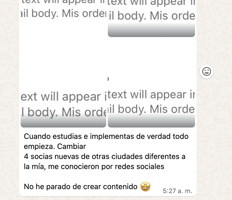 Testimonio alumna 5